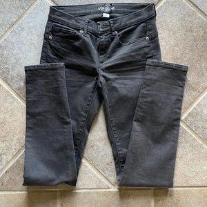 Victoria's Secret Midi Jeans; Black; Size 2